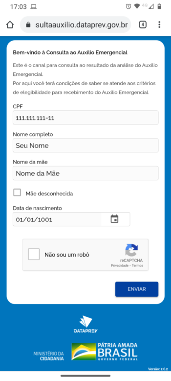 Como Consultar O Dataprev Pelo Cpf Como Consultar Auxílio Emergencial Pelo Cpf 5895